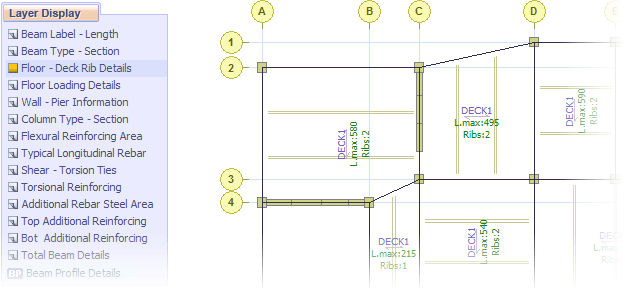 ETABS MATE - Layer Display