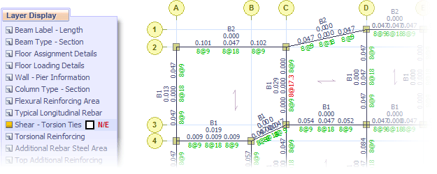 ETABS MATE - Layer Display